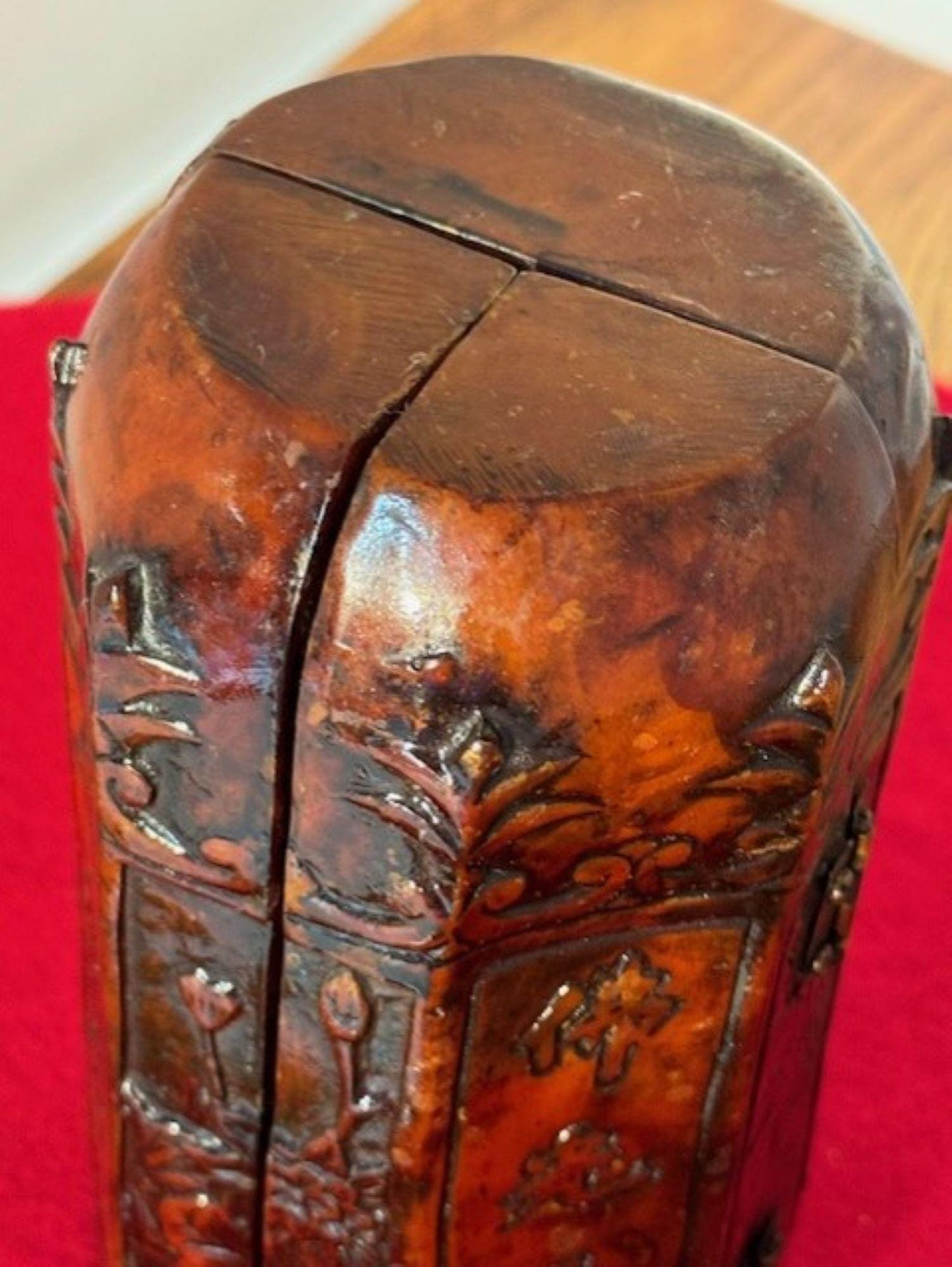 Vintage Tripych Altar Buddha