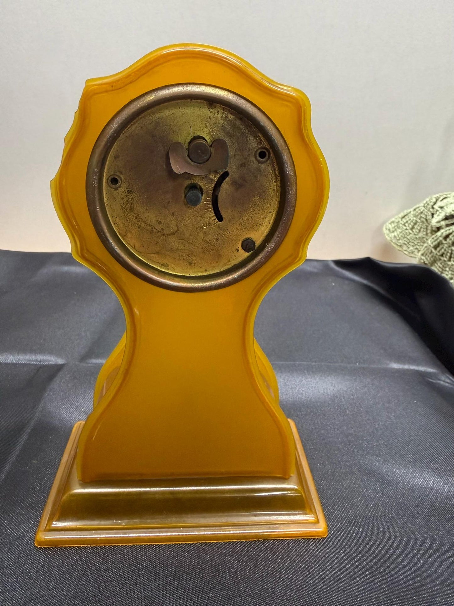 Vintage Art Deco Celluloid Dresser Set Clock