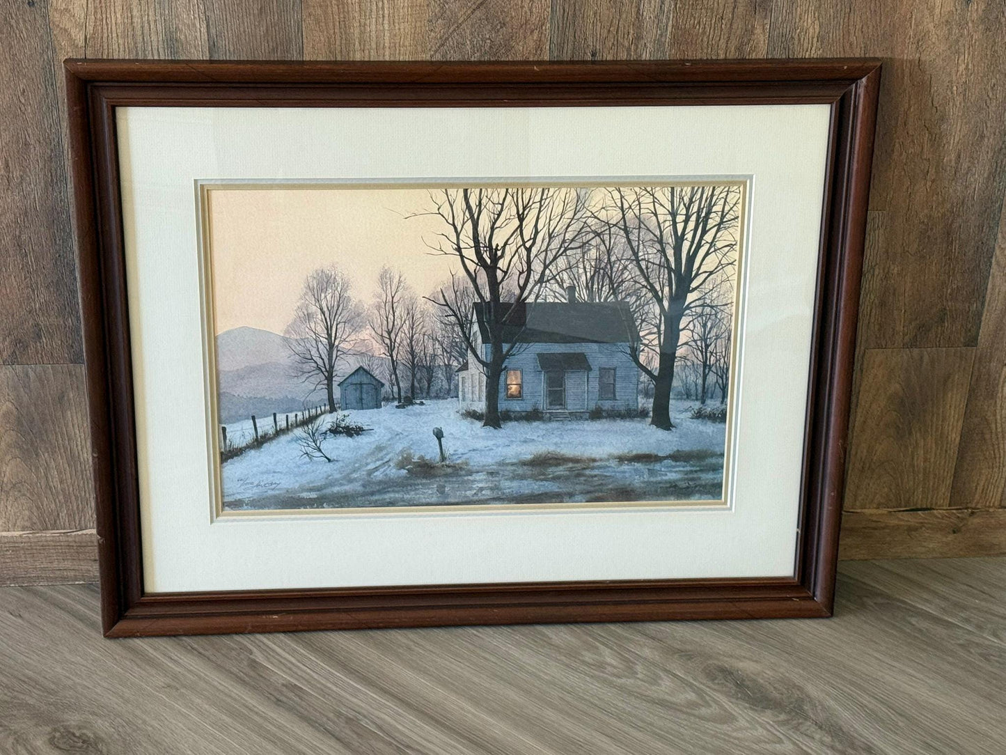 Jim Gray's "Light in the Window" Signed and Numbered Lithograph Print