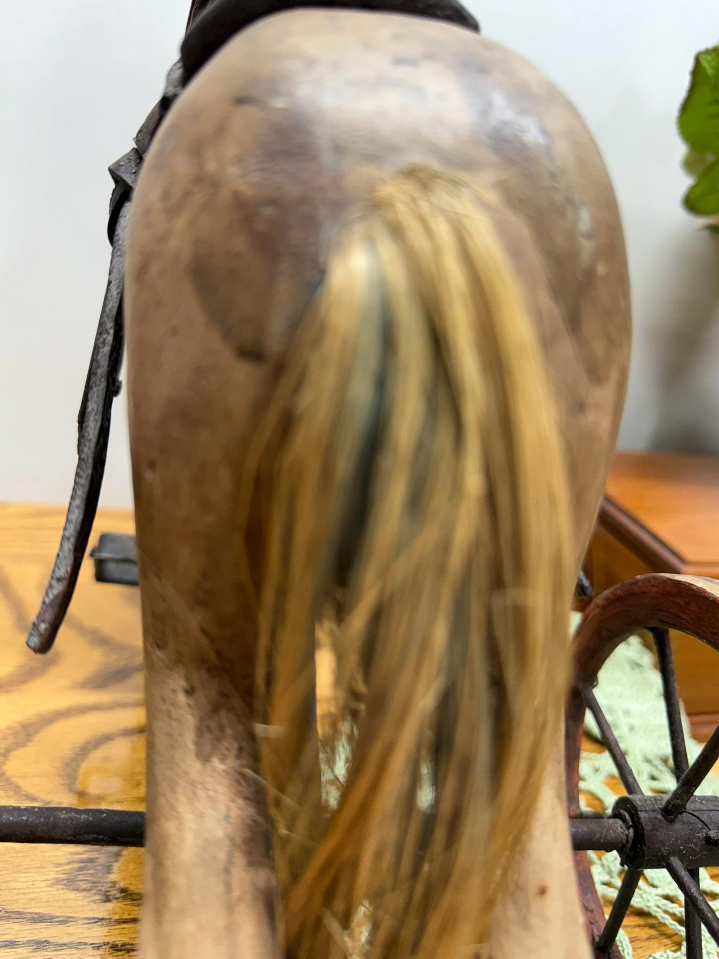 Folk Art Style Horse Tricycle