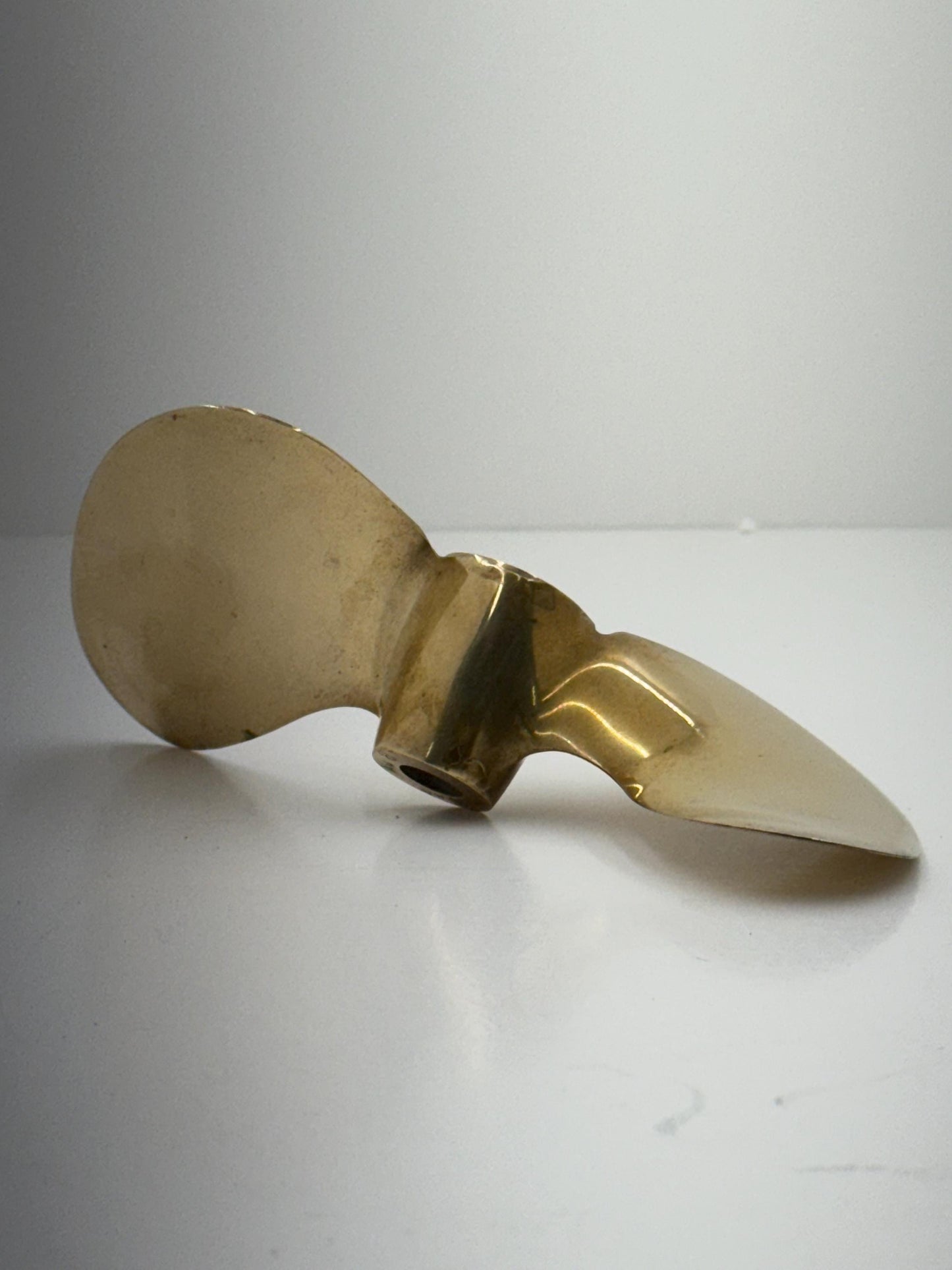 Boating Prop- Classic Michigan Wheel AJ 8 Two-Blade Brass Propeller