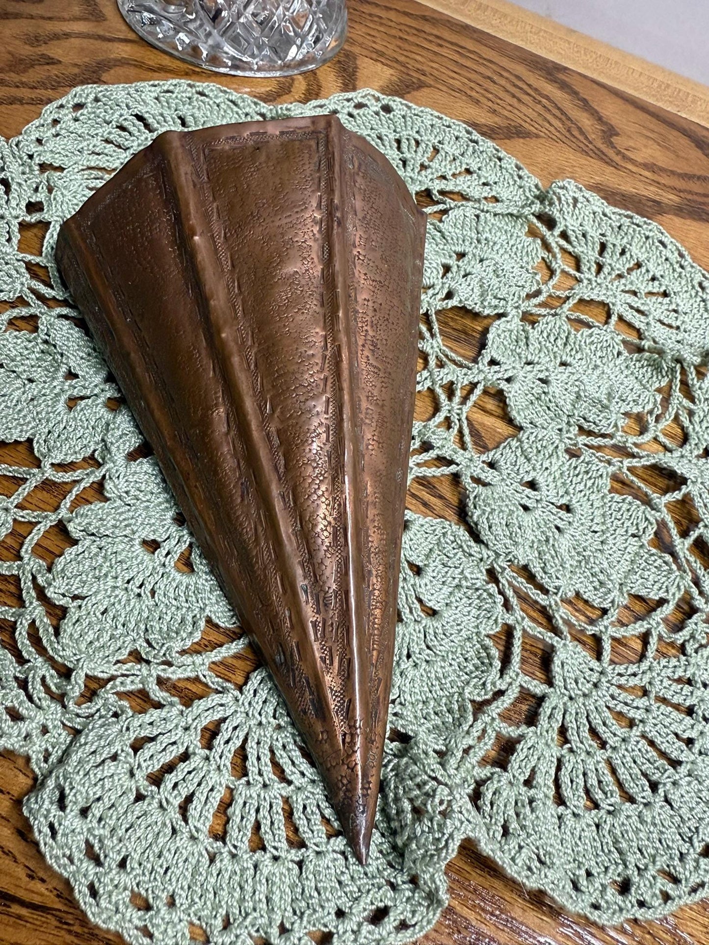 Arts & Crafts Style Copper Wall Sconce