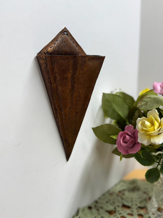 Arts & Crafts Style Copper Wall Sconce