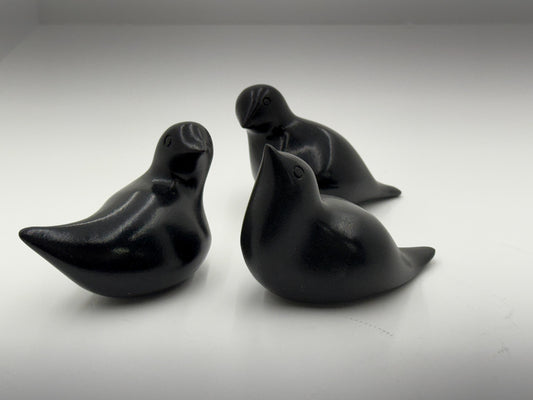 Bird Sculptures- Jan Kirsh Set of Three Little Birds Sculptures