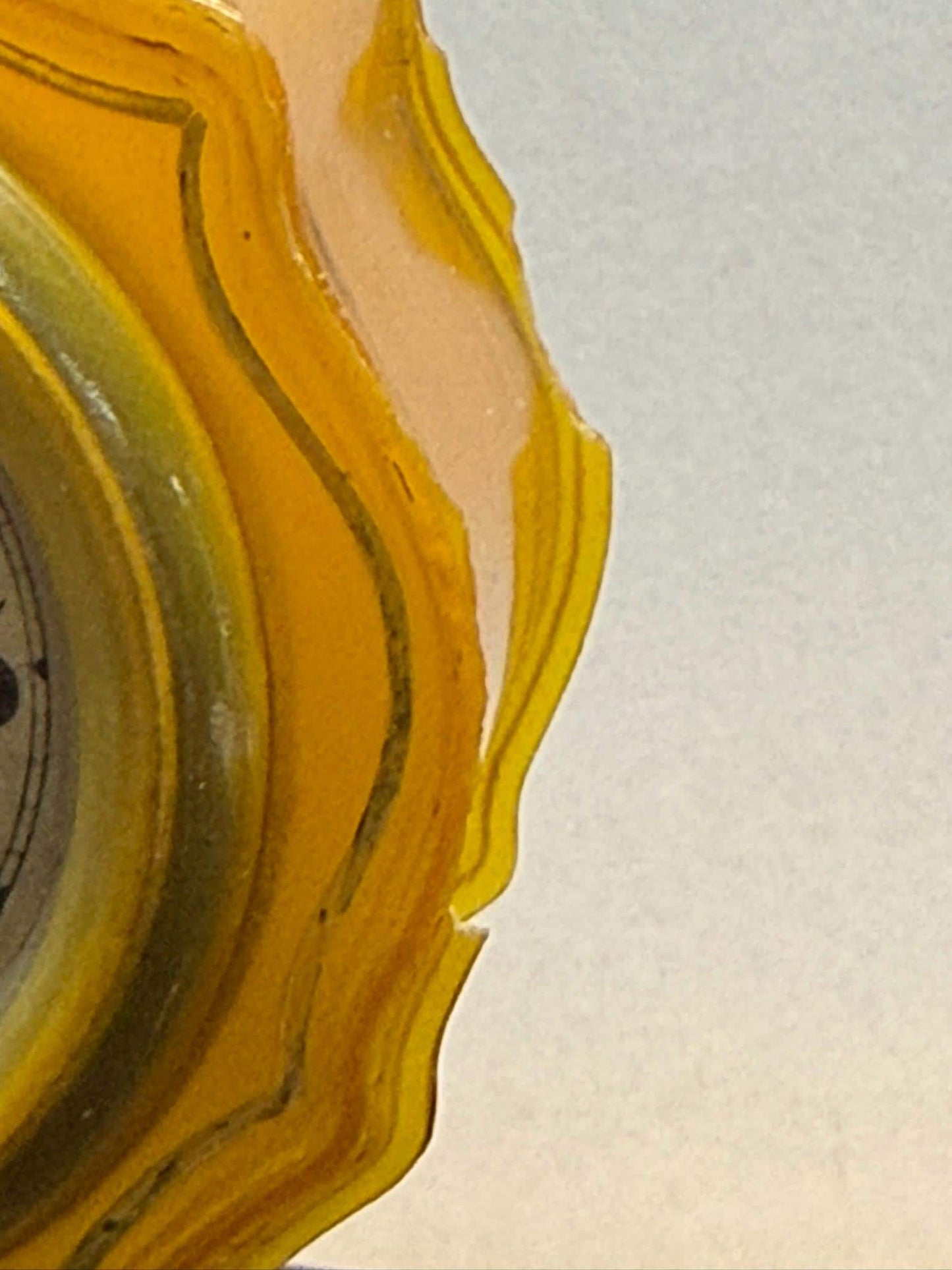 Vintage Art Deco Celluloid Dresser Set Clock