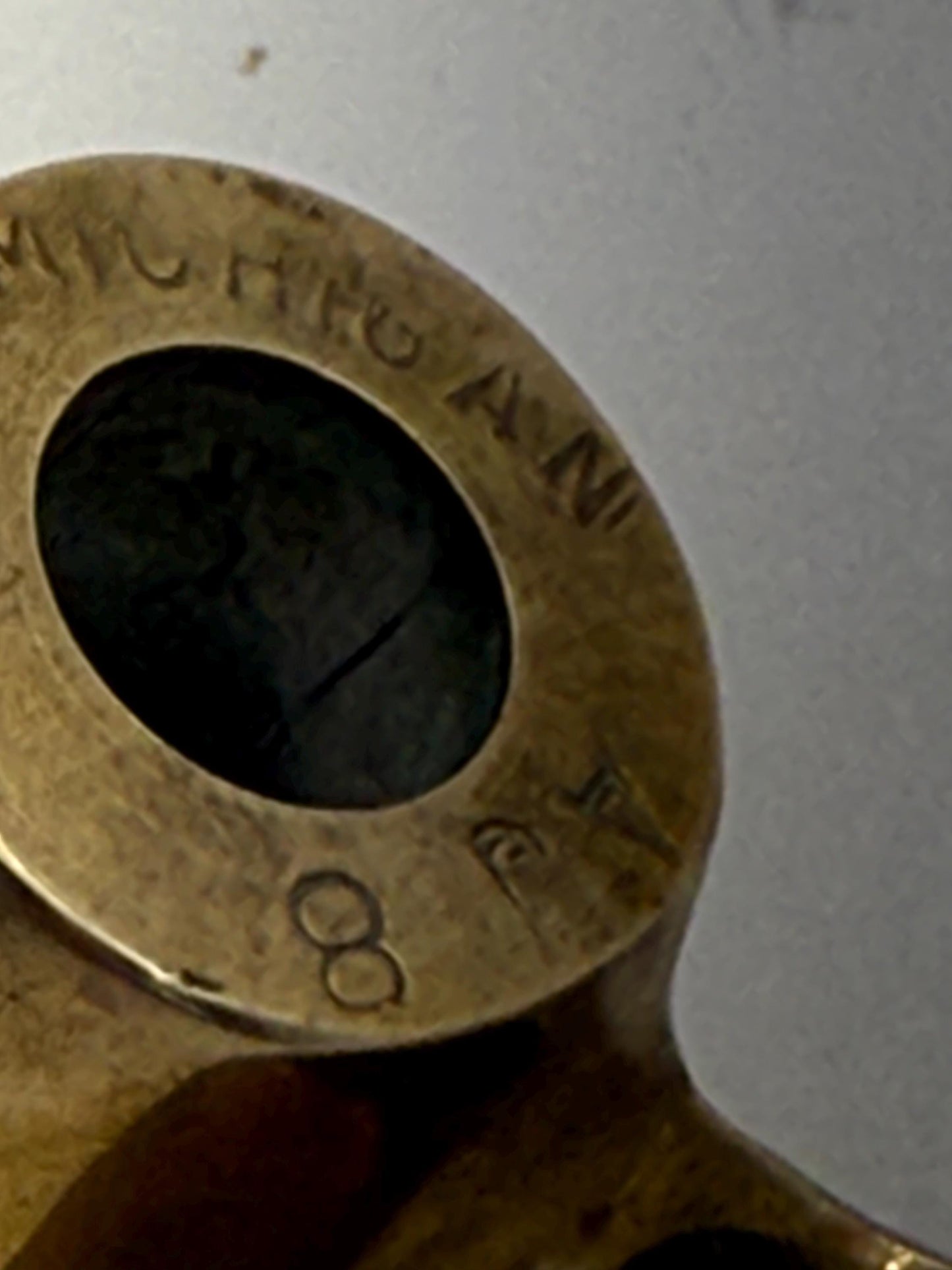 Boating Prop- Classic Michigan Wheel AJ 8 Two-Blade Brass Propeller