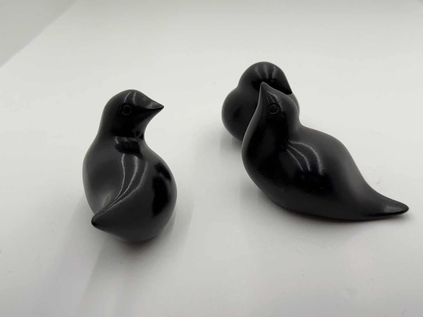 Bird Sculptures- Jan Kirsh Set of Three Little Birds Sculptures