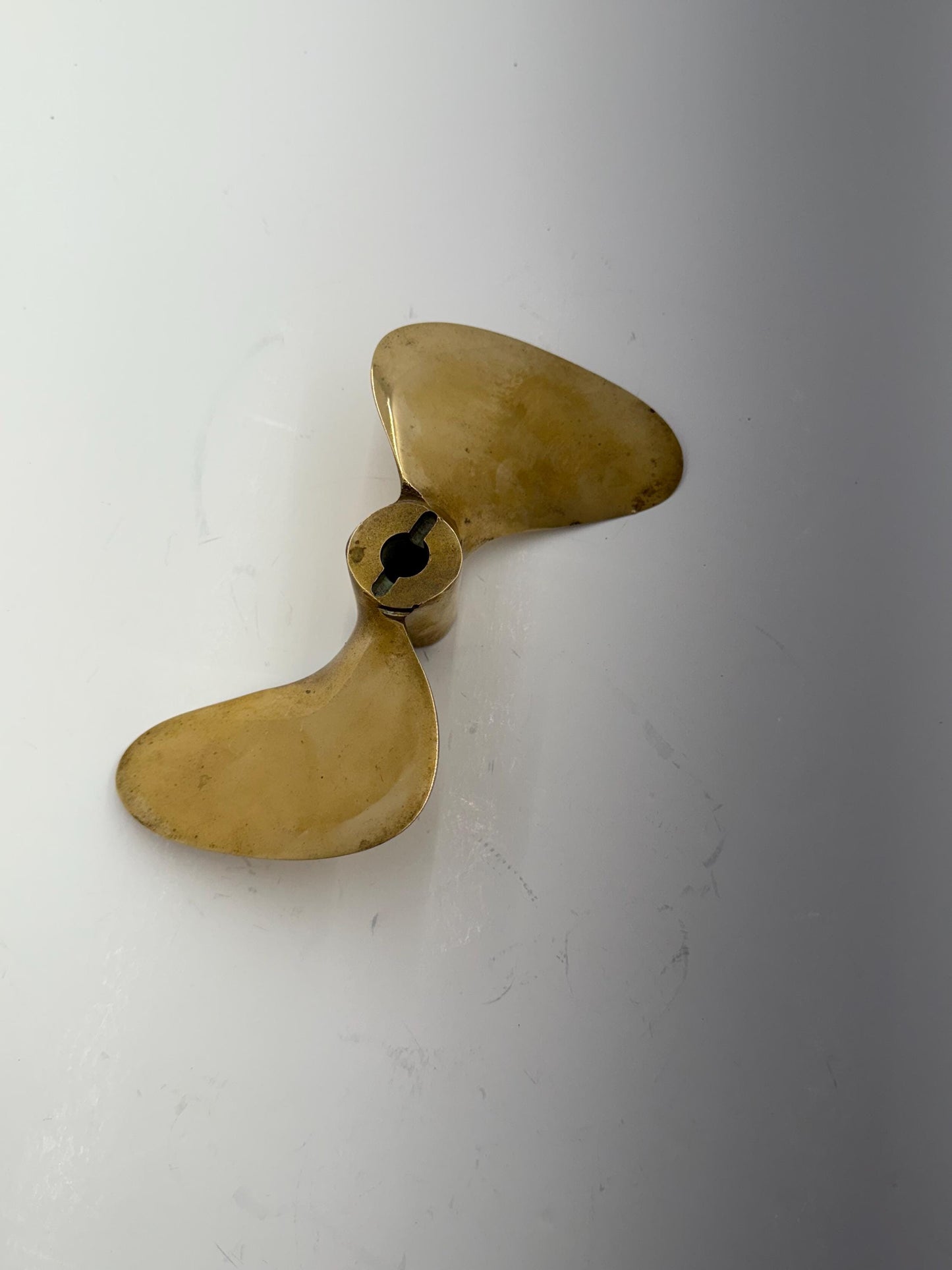 Boating Prop- Classic Michigan Wheel AJ 8 Two-Blade Brass Propeller