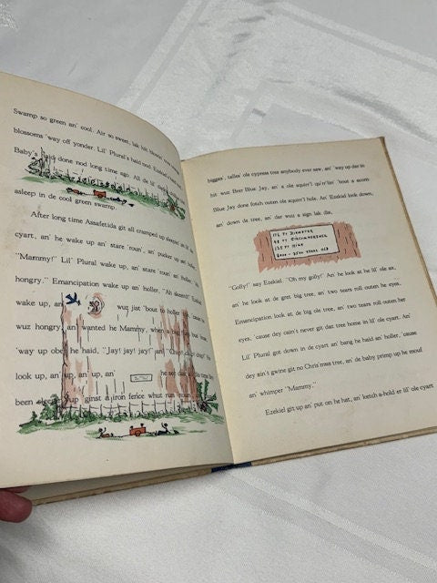 Book- Hardback Antique 1937 "Ezekiel" by Elvira Garner