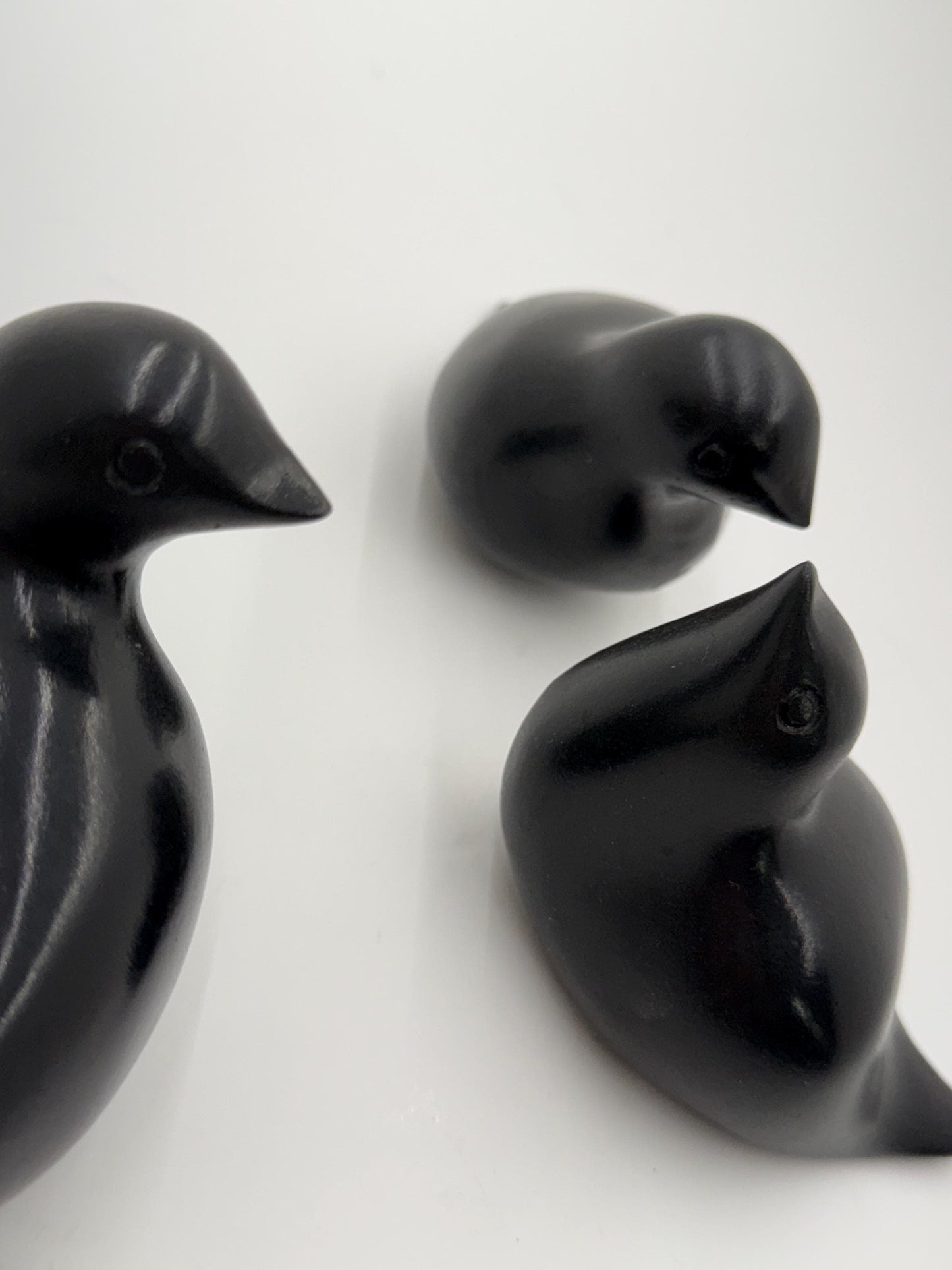 Bird Sculptures- Jan Kirsh Set of Three Little Birds Sculptures