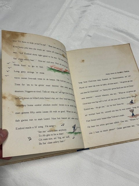 Book- Hardback Antique 1937 "Ezekiel" by Elvira Garner